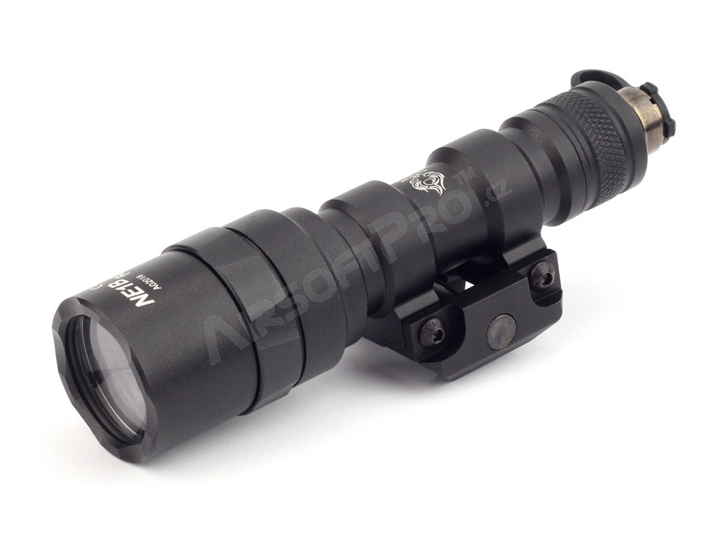 M300AA Mini Scout LED lampe de poche tactique avec le montage RIS - noir [Night Evolution]