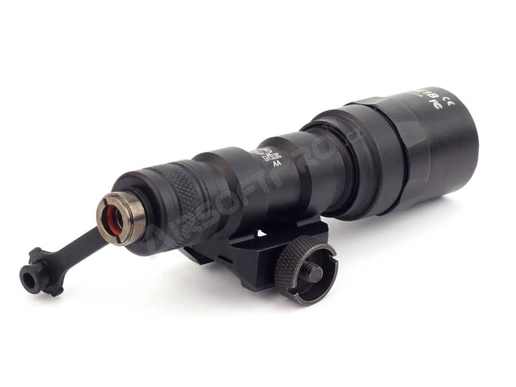 M300AA Mini Scout LED tactical flashlight with the RIS mount - black [Night Evolution]