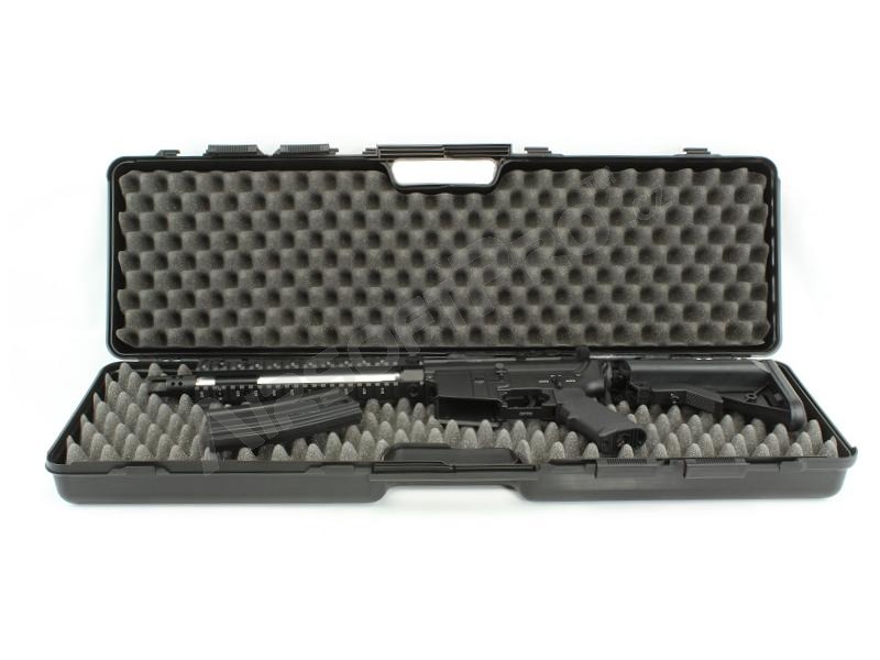 Rifle Hard Case (81 x 23 x 10cm) - black (1610-SEC) [Negrini]