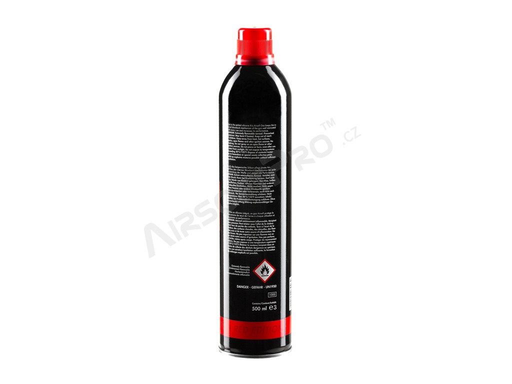 Plynová lahev Professional Performance Red Gas (500ml) [Nimrod]