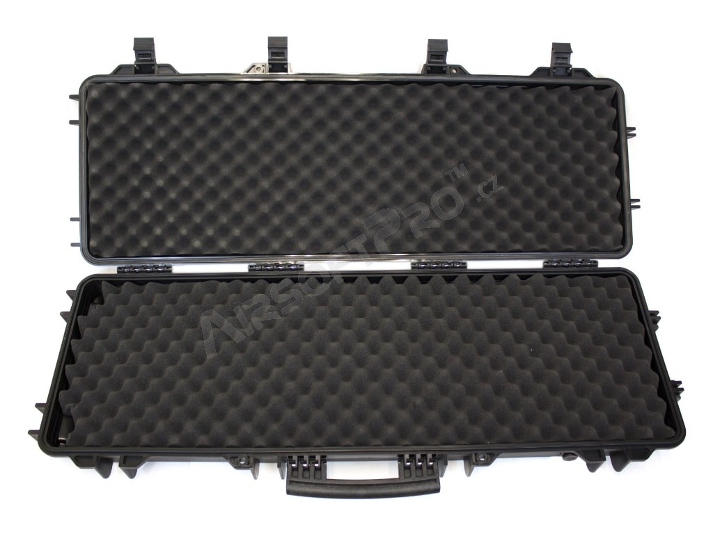 Rifle hard case XL 130x32x12,5cm (Wave) - Black [Nuprol]
