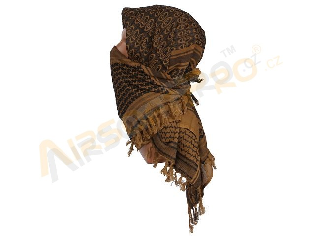 Šátek Shemag Arab palestina 106 x113cm - Coyote Brown (CB) [EmersonGear]