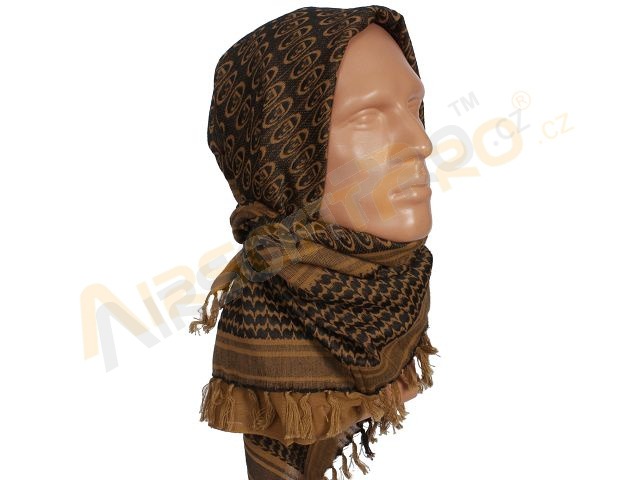 Shemag Arab palestina 106 x113cm - Coyote Brown (CB) [EmersonGear]