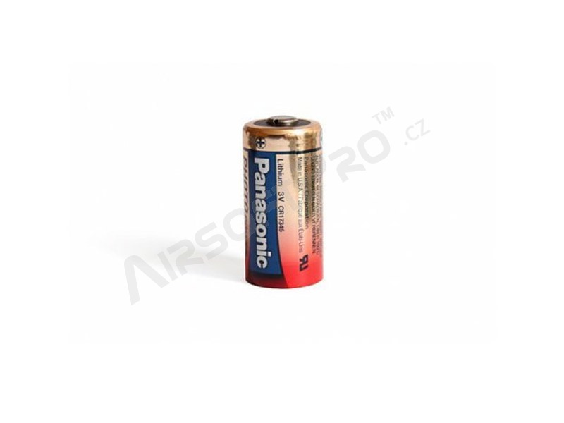 Lithiová baterie 3V CR123A, nenabíjecí [Panasonic]