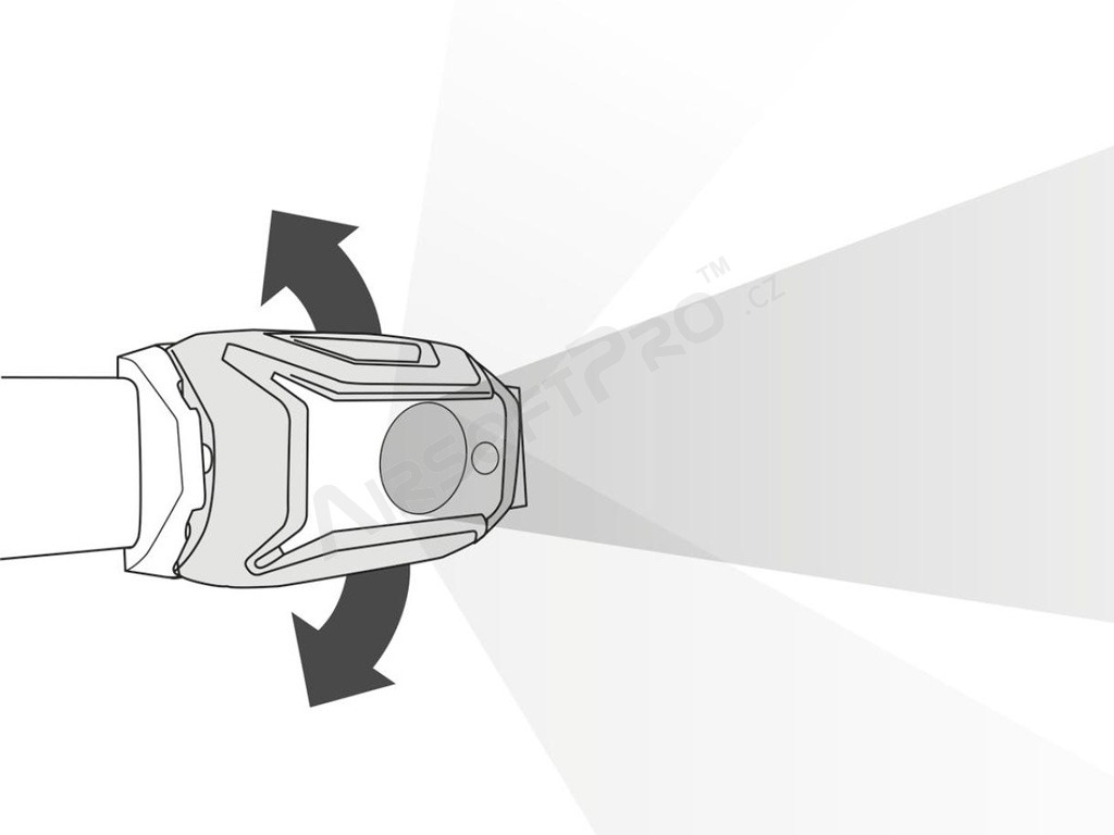 Lampe frontale TIKKA 2022 Hybrid Concept, 350 lm, piles AAA - Verte [Petzl]