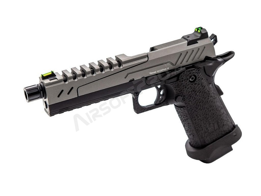 Airsoft GBB pistol Hi-Capa 5.1S, Grey slide [Vorsk]