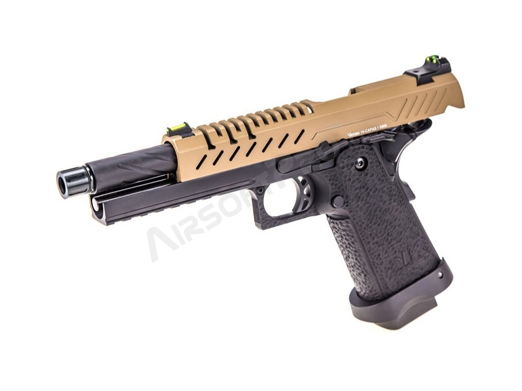Pistolet Airsoft GBB Hi-Capa 5.1, TAN Slide [Vorsk]