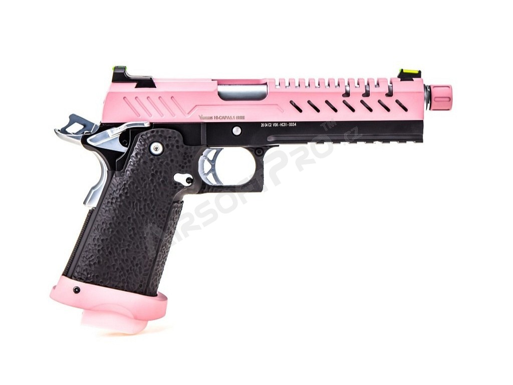 Pistolet Airsoft GBB Hi-Capa 5.1, Rose [Vorsk]