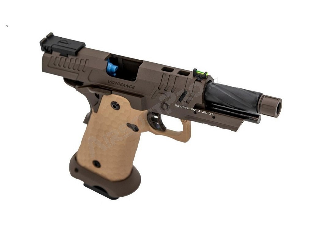 Pistolet Airsoft GBB Hi-Capa Vengeance Compact, black-TAN [Vorsk]