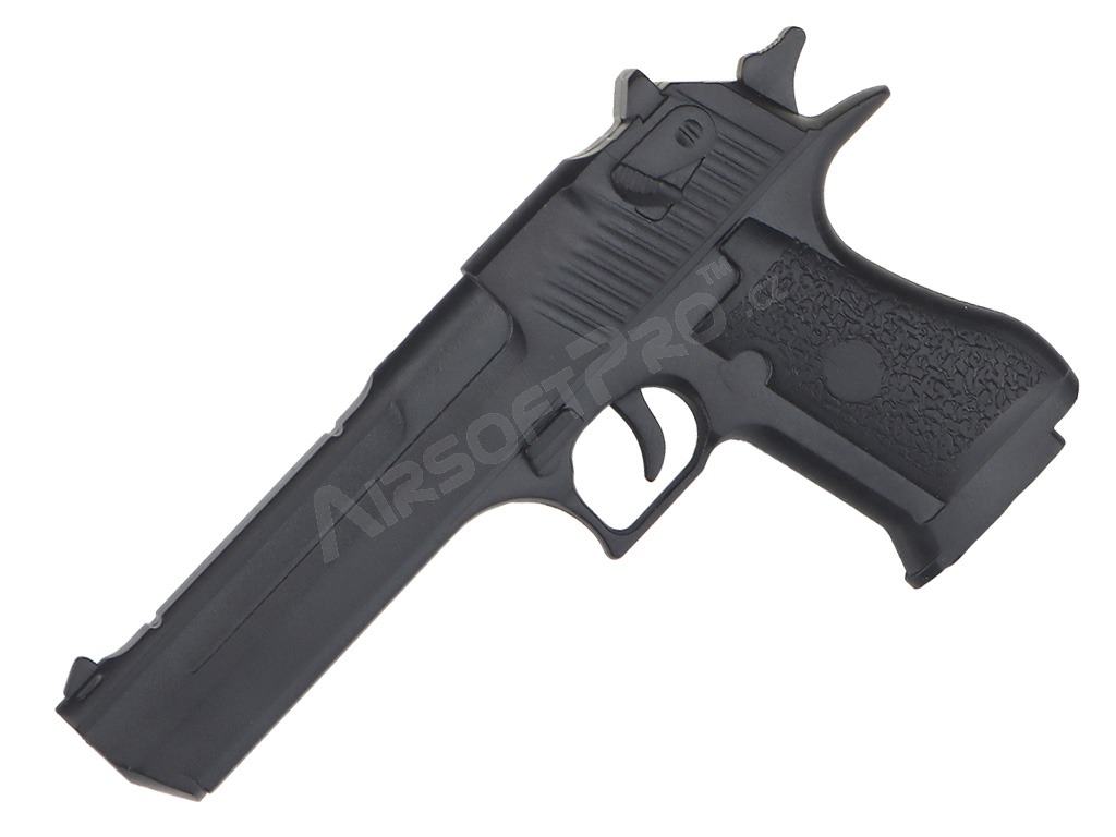 PVC 3D patch in the shape of Desert Eagle - black [Imperator Tactical]