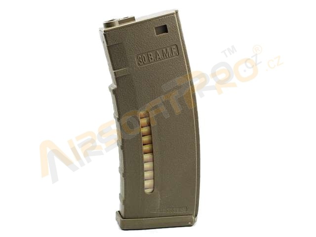 190 rounds polymer magazine for M4/M16 - TAN [AimTop]