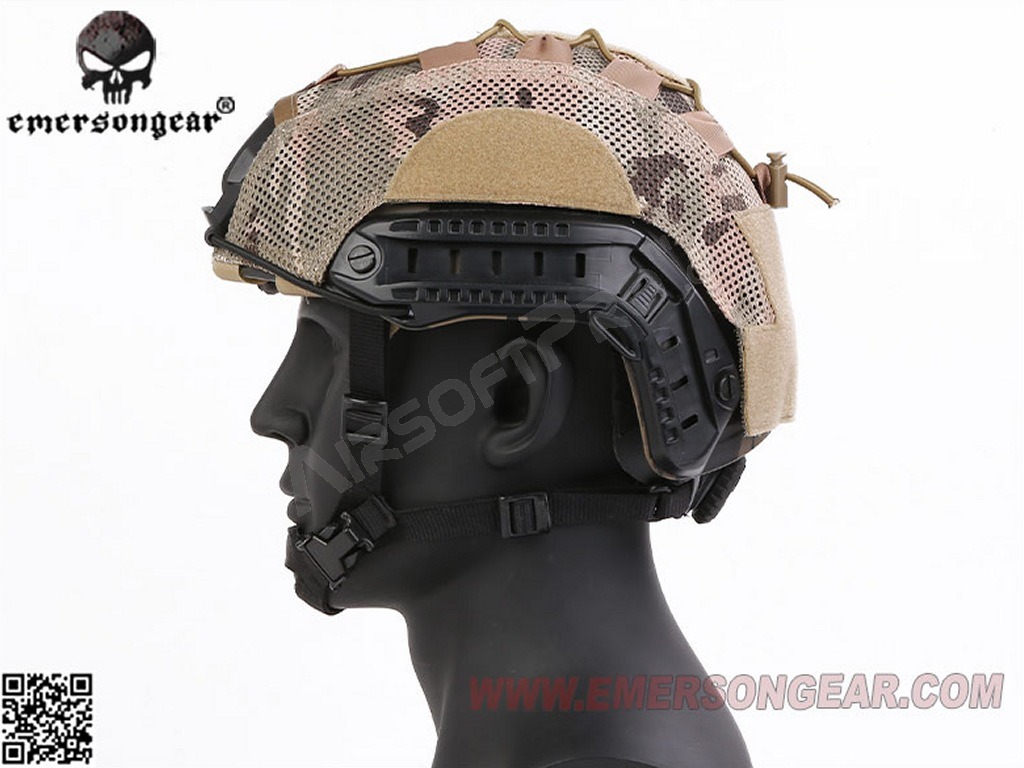 Hybrid AG style OPS-CORE FAST Helmet Cover - Multicam [EmersonGear]