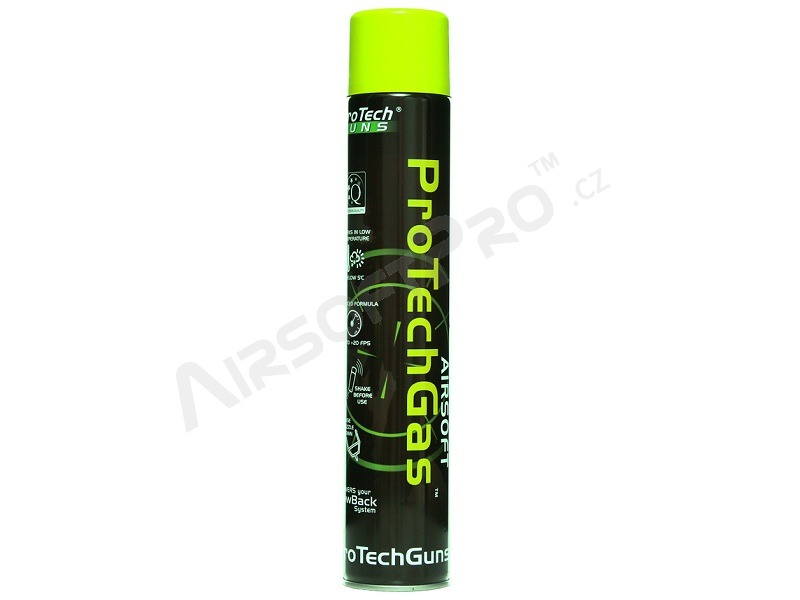 Plynová lahev Pro Tech, Green Gas (750ml) [Pro Tech Guns]