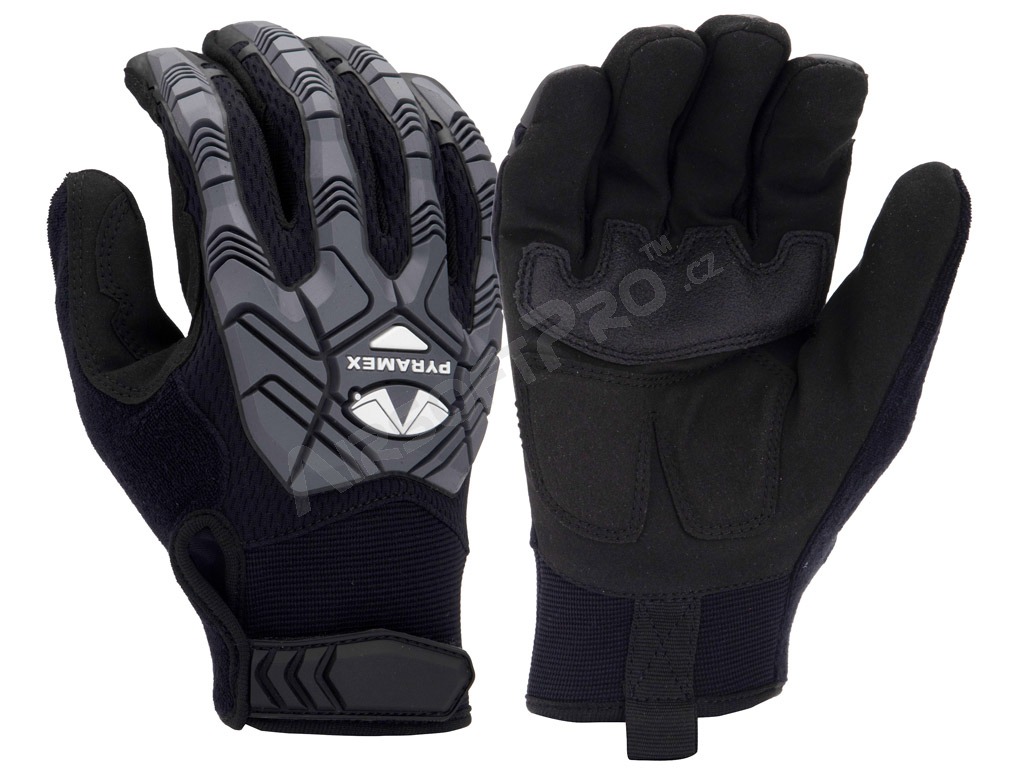 Taktické rukavice GL204HT - černo/šedé, vel.M [Pyramex]