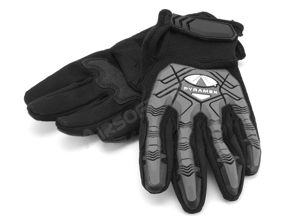 Taktické rukavice GL204HT - černo/šedé, vel.L [Pyramex]