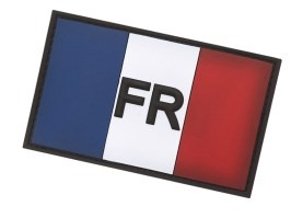 French flag 3D PVC patch with velcro [101 INC]