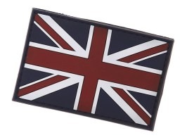 United Kingdom flag 3D PVC patch with velcro [101 INC]