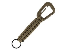 Tactical keychain with paracord - Coyote Brown [101 INC]