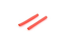 Tube thermorétractable 1.5mm - rouge, 2 pièces [TopArms]