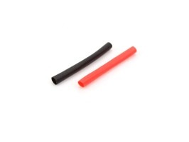 Tube thermorétractable 1.5mm - rouge et noir [TopArms]