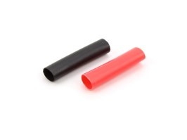 Tube thermorétractable 4mm - rouge et noir [TopArms]