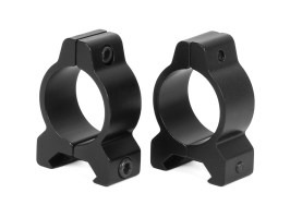 25mm mounting rings for riflescopes - 2 pieces [A.C.M.]