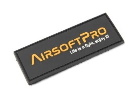 PVC 3D nášivka AirsoftPro - obdélníková [AirsoftPro]