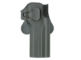 Opaskové polymerové pouzdro pro pistole Desert Eagle - olivové (OD) [Amomax]