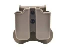 Tactical double magazine pouch for G-series - FDE [Amomax]
