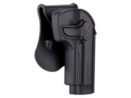 Tactical polymer holster for M92 - black [Amomax]