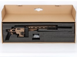 Sniper airsoft MSR700 Remington, système TX (MSR-013) - DE - NON-FONCTIONNEL [Ares/Amoeba]