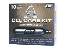 Kit d'entretien CO2 Ultrair (9 cartouches régulières {spojka_ET} 1 cartouche de lubrification) [ASG]