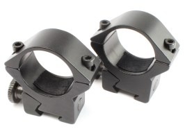 supports de lunettes 25,4mm pour rails Dovetail - bas [ASG]