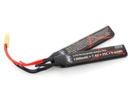Batterie Li-Po 7,4V 1300mAh 25C/35C - Mini CQB [ASG]