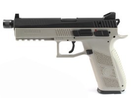 Airsoft pistol CZ P-09 Urban Grey, metal slide, CO2, blowback [ASG]