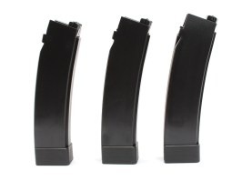 Set of 3pcs midcap magazines for ASG Scorpion EVO 3 A1, 75 rds - black [ASG]