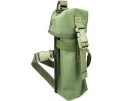 Leg holster for gas bottle - green [AS-Tex]