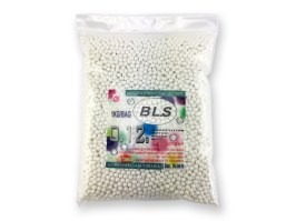 Airsoft BBs BLS Competition Match Grade 0,12 g | 8300 pcs | 1 kg - white [BLS]