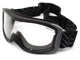 Tactical goggle X1000 Platinum (X1NSTDI) black - clear [Bollé]