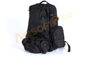 45L Combat combine backpack bag - black [A.C.M.]