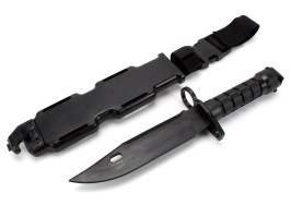 Tactical rubber M9 knife - black [CYMA]