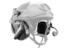 Protecteur auditif électronique M32 avec microphone et adaptateur pour casque ARC - noir [EARMOR]