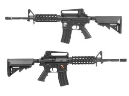 Fusil d'airsoft M4 R.I.S avec la boîte de vitesse QD v 1.5 - noir (EC-308) [E&C]