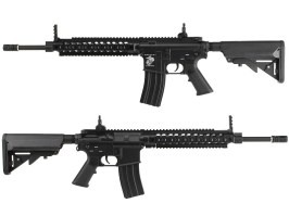 Airsoft rifle SR-15 with the QD gearbox v 1.5 - black, (EC-303) [E&C]