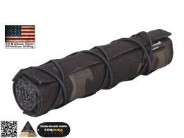 22cm Airsoft Suppressor Cover - Multicam Black [EmersonGear]