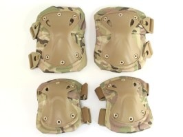 Tactical elbow and knee pad set - Multicam [EmersonGear]