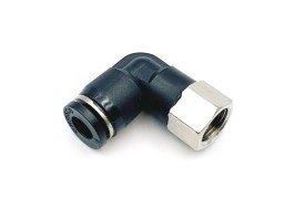 HPA 6 mm hose coupling - 90° - female 1/8 NPT [EPeS]