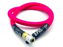 HPA S&F hose Mk.II 80cm with braided - Neon pink [EPeS]