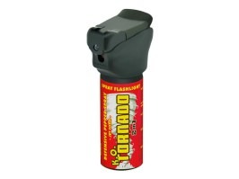 Pepper spray K.O. TORNADO with flashlight - 50 ml [ESP]