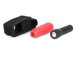 Set de police de nuit TREX - lampe de poche, cône de signalisation rouge et étui en nylon [ESP]